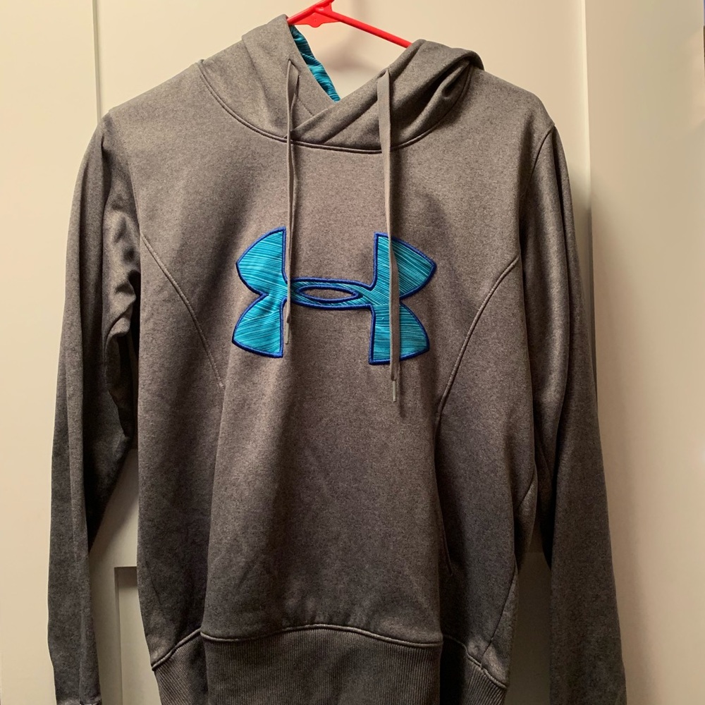 Under Armour Grey Sweatshirt Logo Women
